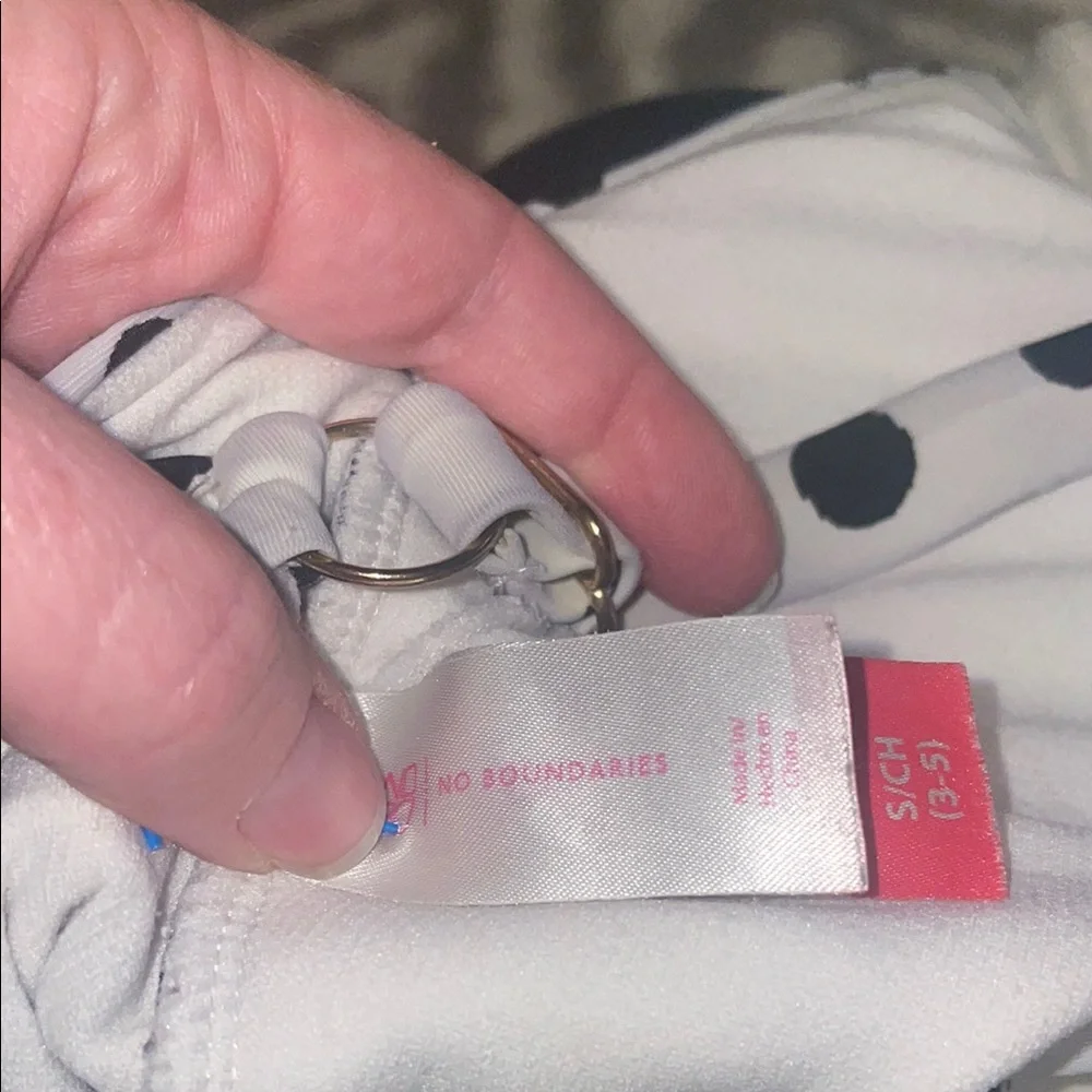 Polka Dot and Striped Swimsuit - Picture 3 of 3